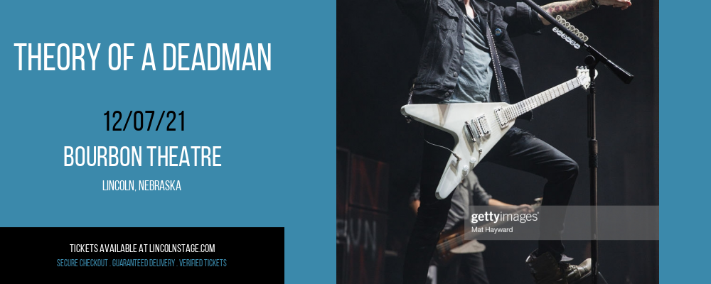 Theory Of A Deadman at Bourbon Theatre tickets Theory Of A Deadman at Bourbon Theatre