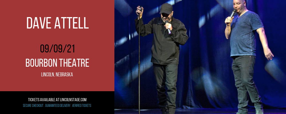 Dave Attell at Bourbon Theatre tickets Dave Attell at Bourbon Theatre