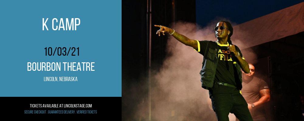 K Camp at Bourbon Theatre tickets K Camp at Bourbon Theatre