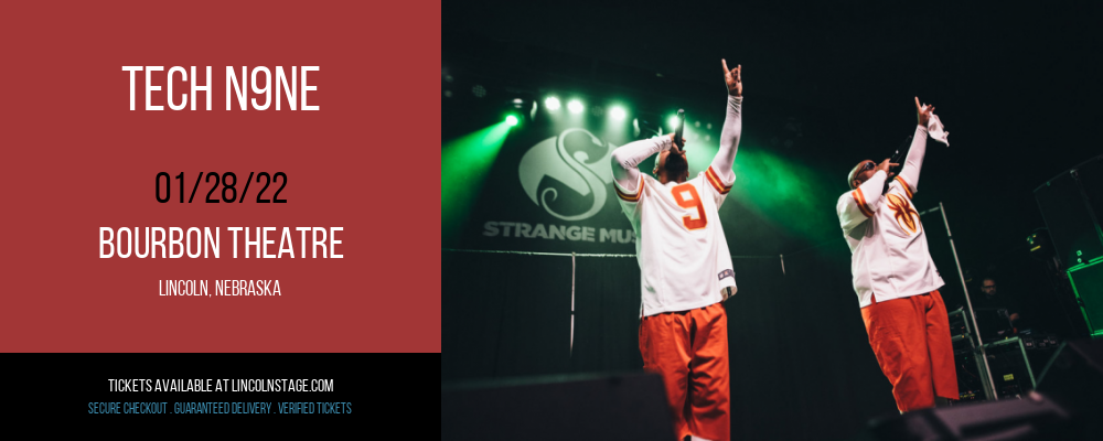 Tech N9ne at Bourbon Theatre