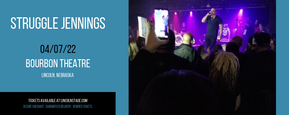 Struggle Jennings at Bourbon Theatre tickets Struggle Jennings at Bourbon Theatre