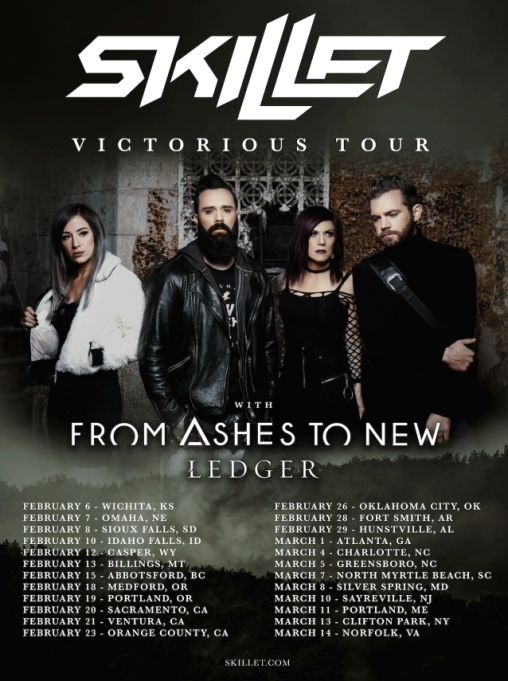 From Ashes To New at Marquee Theatre