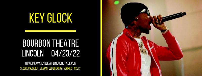 Key Glock at Bourbon Theatre tickets Key Glock at Bourbon Theatre
