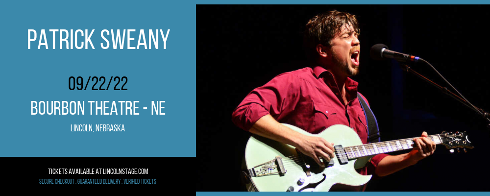 Patrick Sweany at Bourbon Theatre tickets Patrick Sweany at Bourbon Theatre