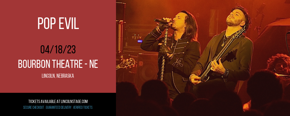 Pop Evil at Bourbon Theatre tickets Pop Evil at Bourbon Theatre
