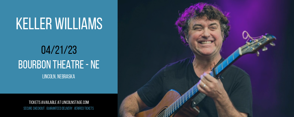 Keller Williams at Bourbon Theatre tickets Keller Williams at Bourbon Theatre