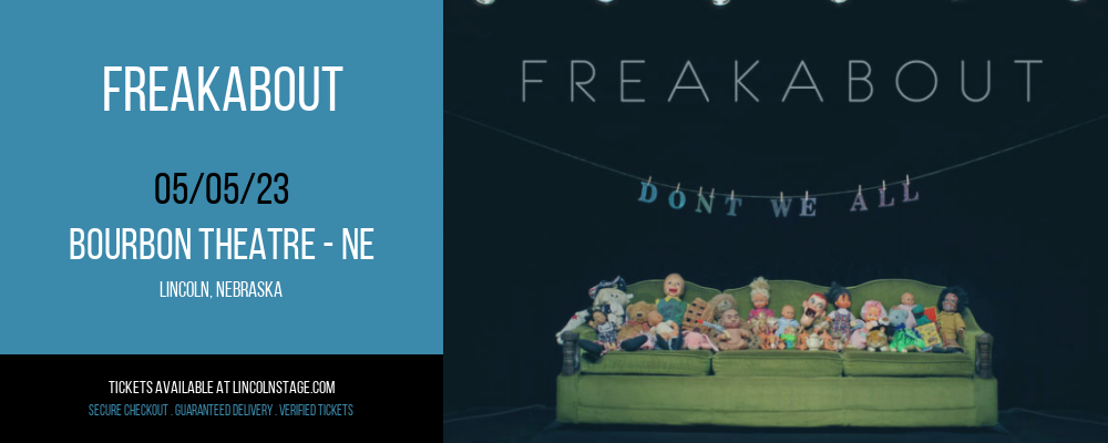 Freakabout at Bourbon Theatre tickets Freakabout at Bourbon Theatre
