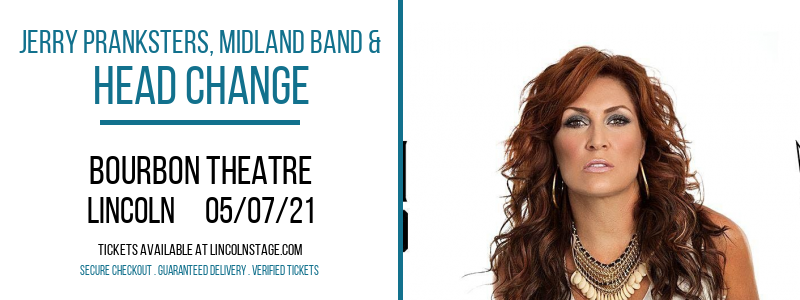 Jerry Pranksters, Midland Band & Head Change at Bourbon Theatre tickets Jerry Pranksters, Midland Band & Head Change at Bourbon Theatre
