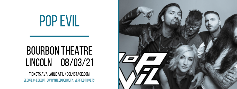 Pop Evil at Bourbon Theatre tickets Pop Evil at Bourbon Theatre