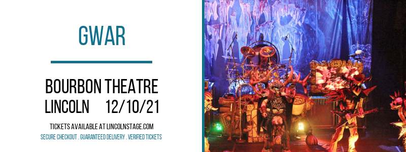 GWAR at Bourbon Theatre