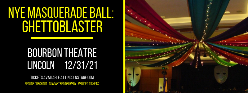 NYE Masquerade Ball: GhettoBlaster at Bourbon Theatre