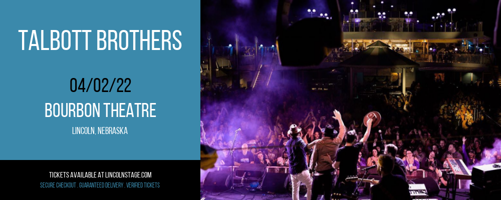 Talbott Brothers at Bourbon Theatre tickets Talbott Brothers at Bourbon Theatre