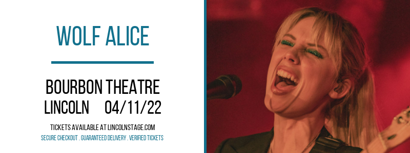 Wolf Alice at Bourbon Theatre tickets Wolf Alice at Bourbon Theatre