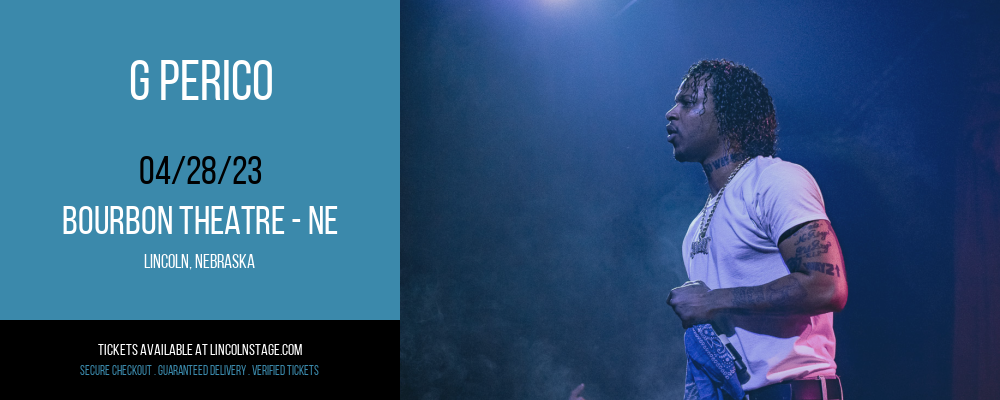 G Perico at Bourbon Theatre tickets G Perico at Bourbon Theatre