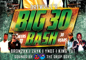 Drewrill's Big 30 Bash at Bourbon Theatre