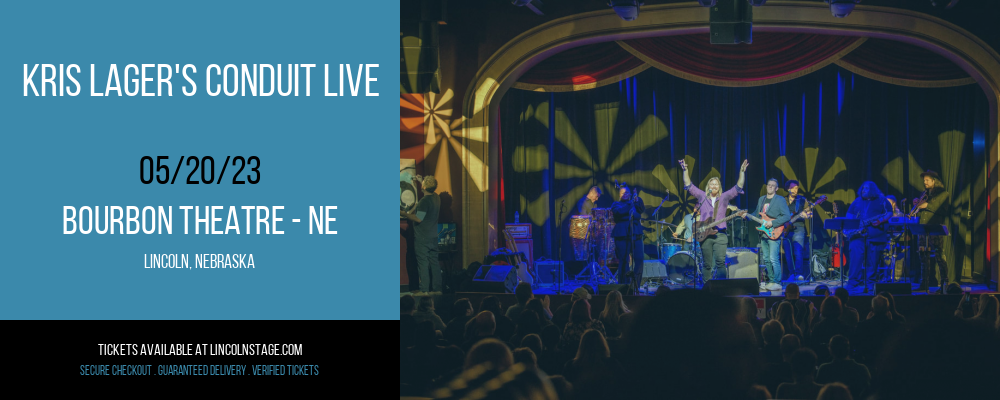 Kris Lager's Conduit Live at Bourbon Theatre tickets Kris Lager's Conduit Live at Bourbon Theatre