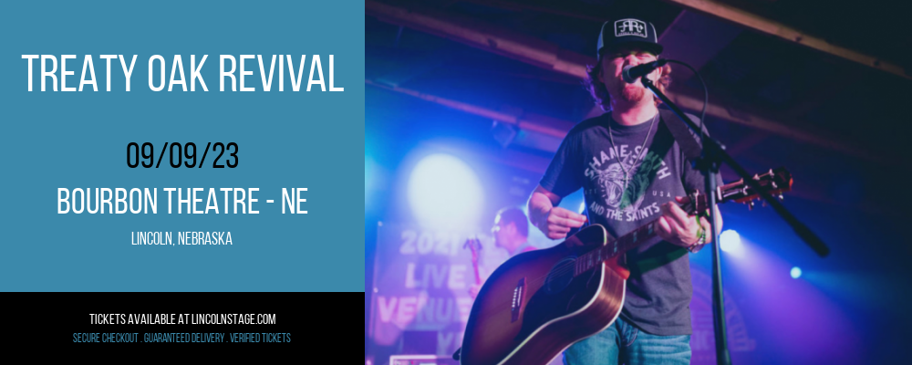 Treaty Oak Revival at Bourbon Theatre tickets Treaty Oak Revival at Bourbon Theatre