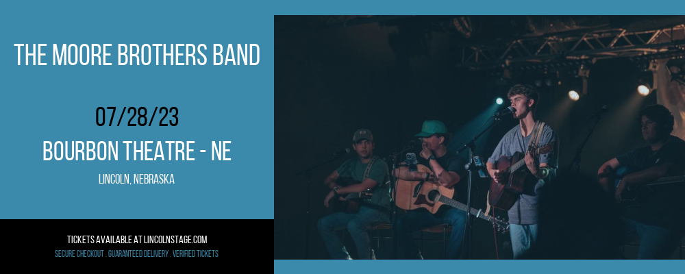 The Moore Brothers Band at Bourbon Theatre tickets The Moore Brothers Band at Bourbon Theatre
