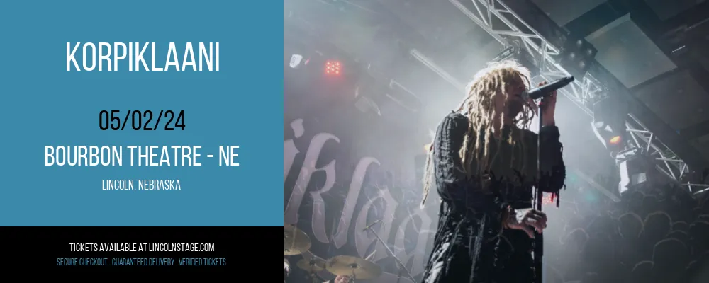 Korpiklaani at Bourbon Theatre - NE