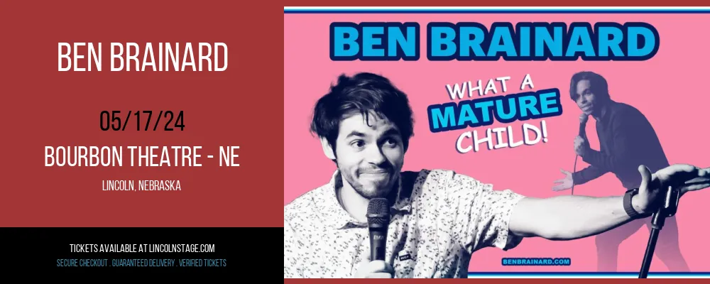 Ben Brainard at Bourbon Theatre - NE