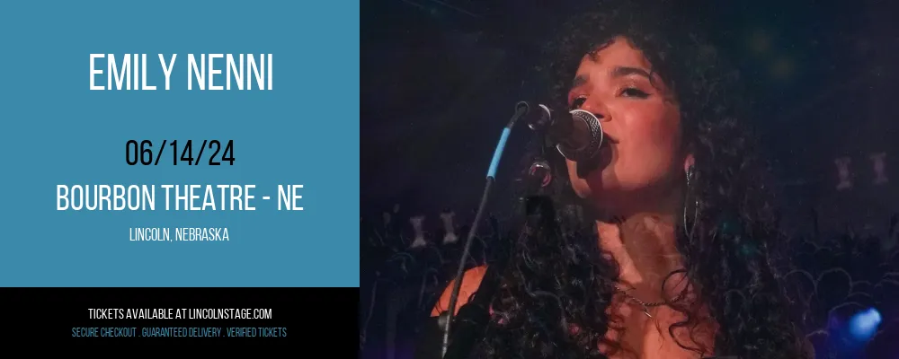 Emily Nenni at Bourbon Theatre - NE