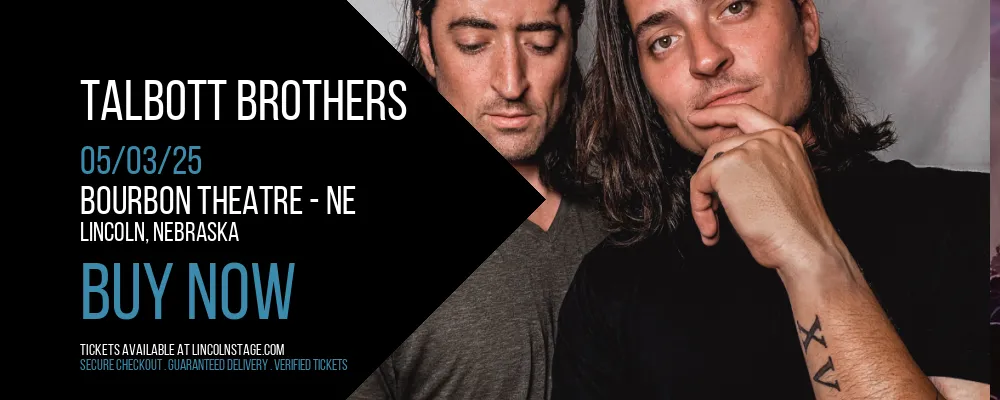 Talbott Brothers at Bourbon Theatre - NE