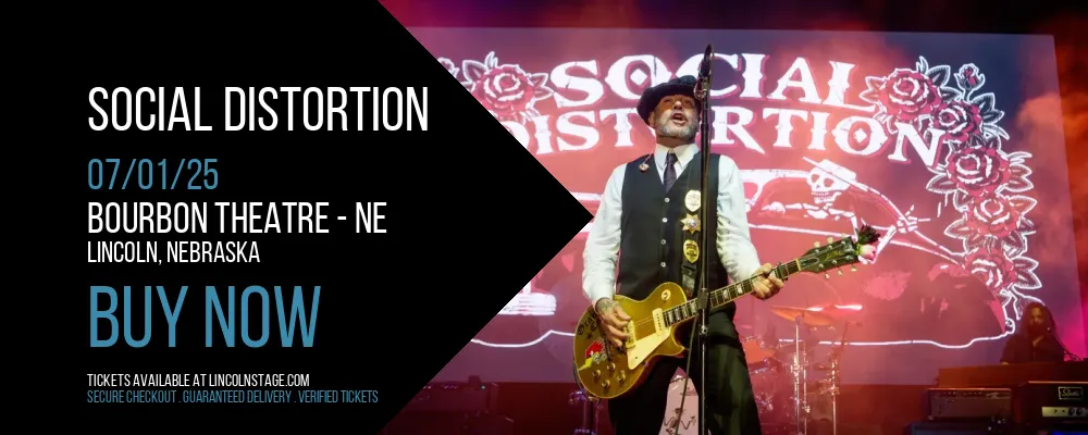 Social Distortion at Bourbon Theatre - NE