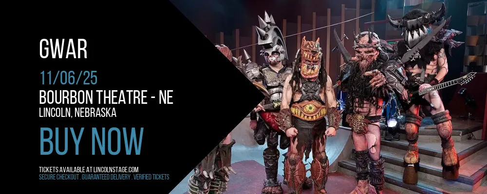 GWAR at Bourbon Theatre - NE