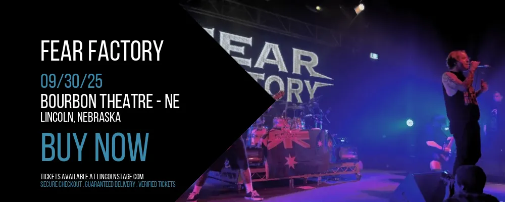 Fear Factory at Bourbon Theatre - NE