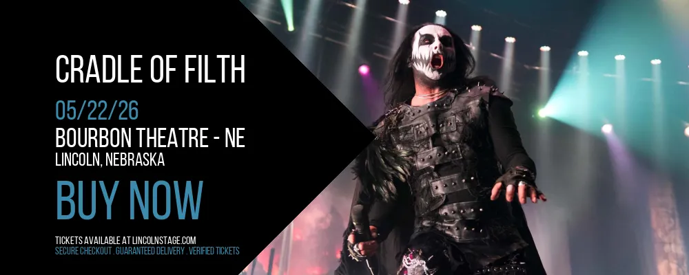 Cradle of Filth at Bourbon Theatre - NE