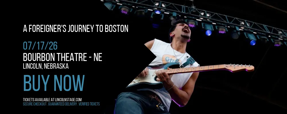 A Foreigner's Journey To Boston at Bourbon Theatre - NE