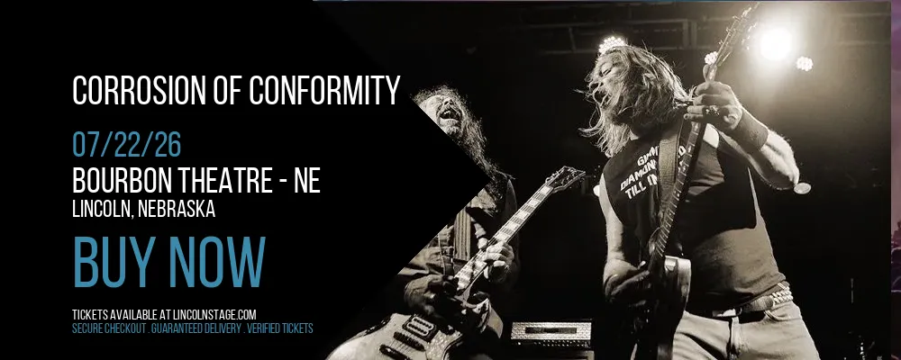 Corrosion of Conformity at Bourbon Theatre - NE
